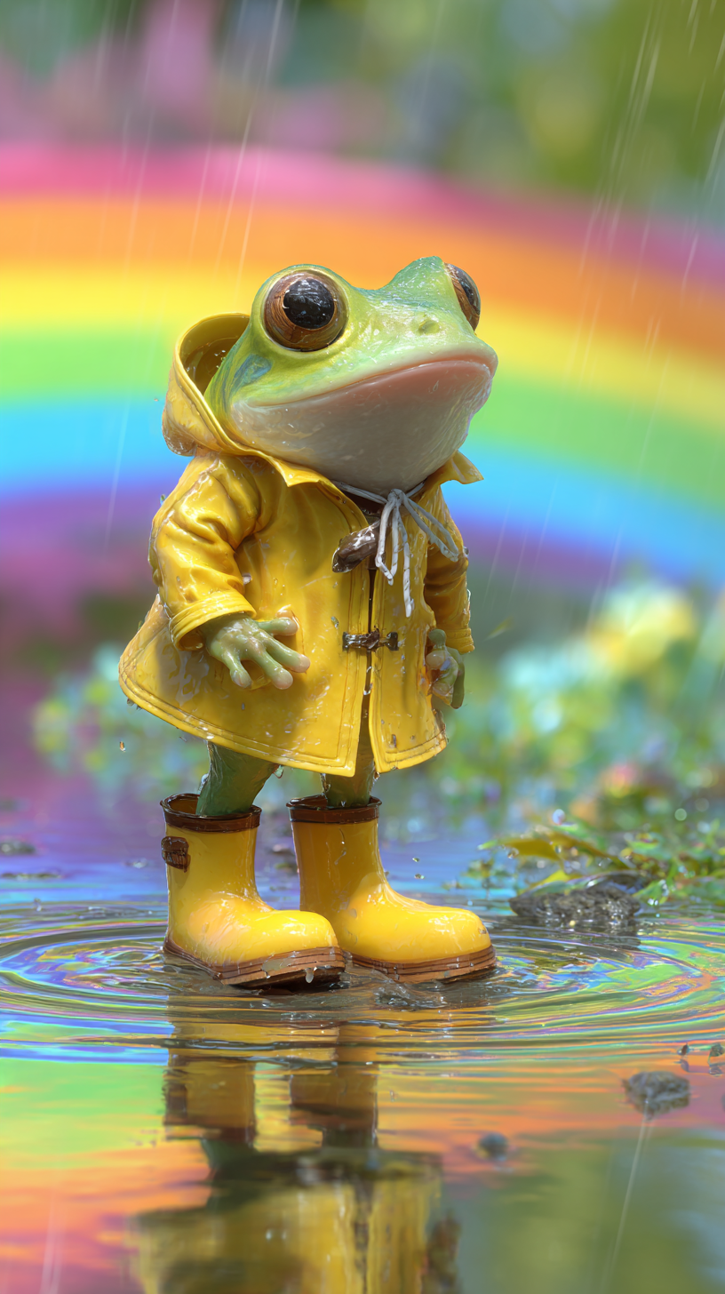 fond d'écran Grenouille iphone 15 pro gratuit