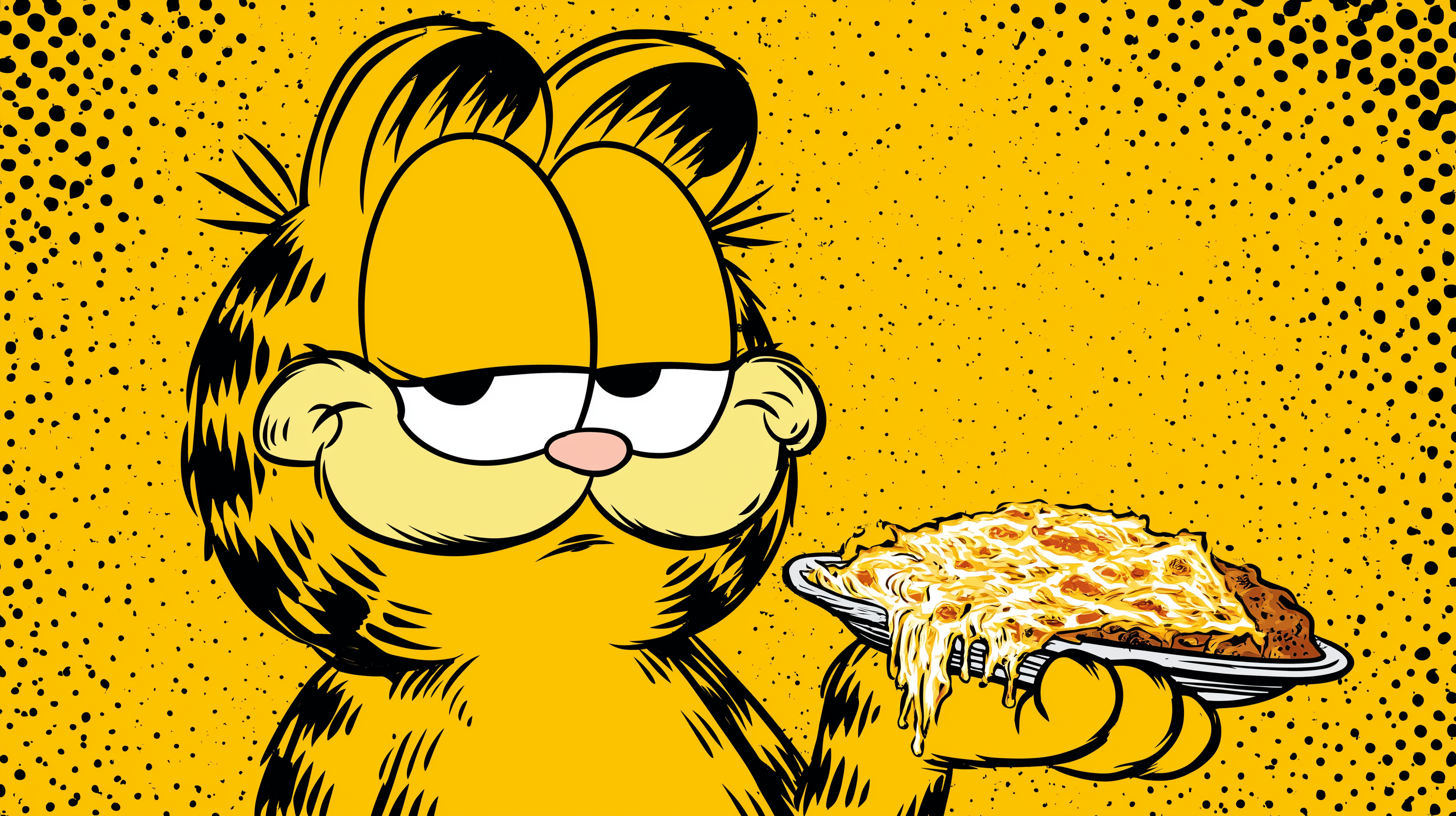 fond d'écran Garfield pc 4k 1920x1080 téléchargement gratuit