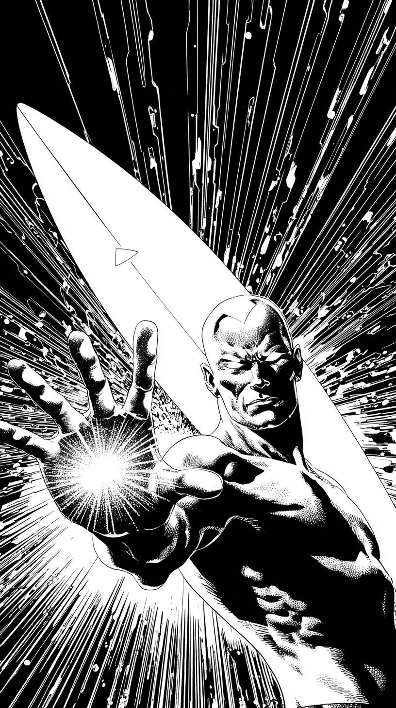 fond d'écran Silver Surfer iphone 11 télécharger gratuit