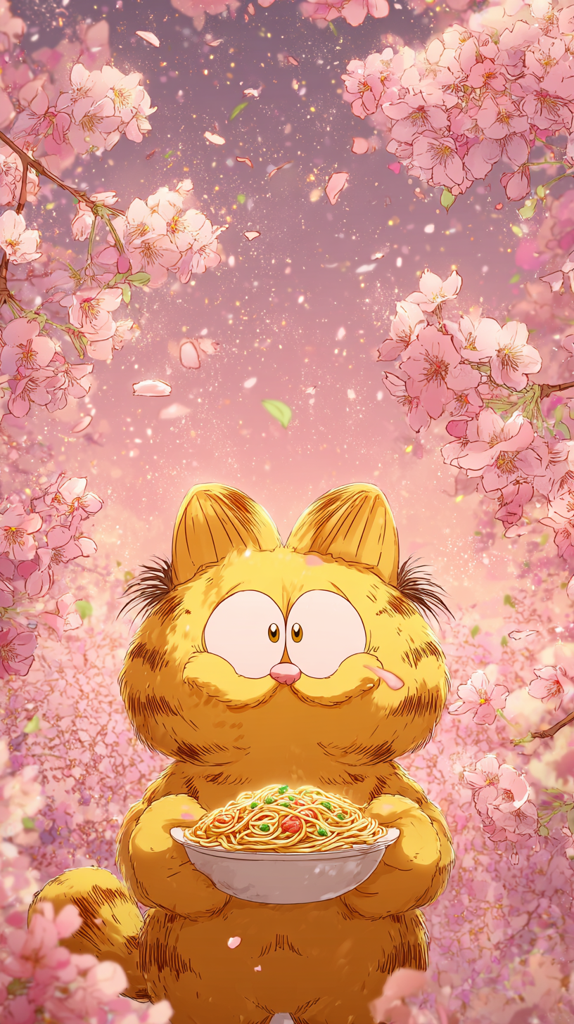 fond d'écran Garfield pour téléphone télécharger gratuit