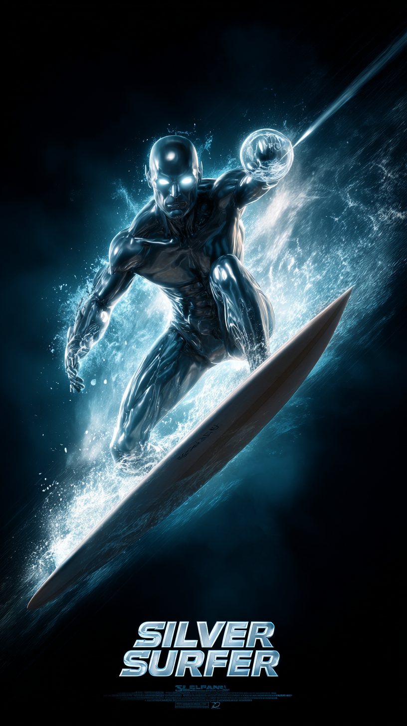 fond d'écran Silver Surfer téléphone Motorola télécharger gratuit