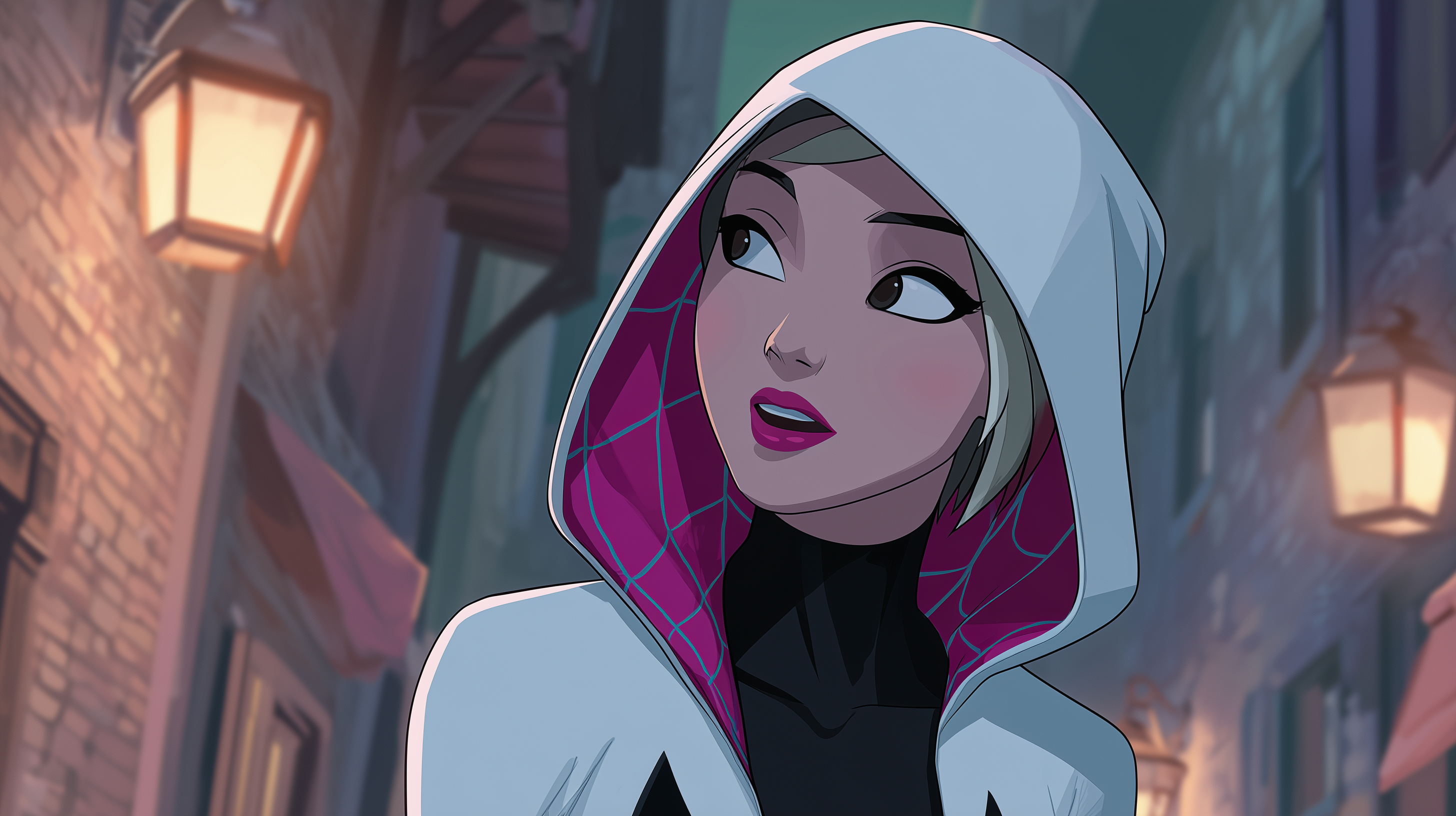 fond d'écran Gwen Stacy 1440p téléchargement gratuit