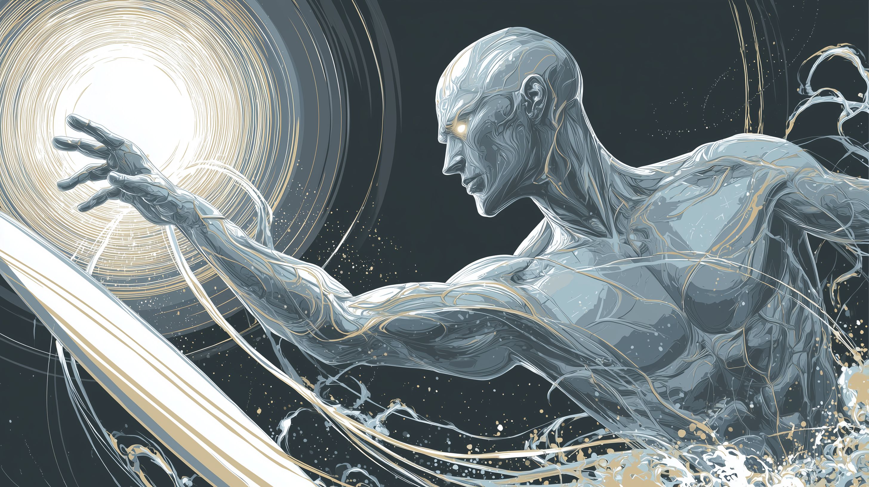 fond d'écran Silver Surfer 3000x2000 téléchargement gratuit