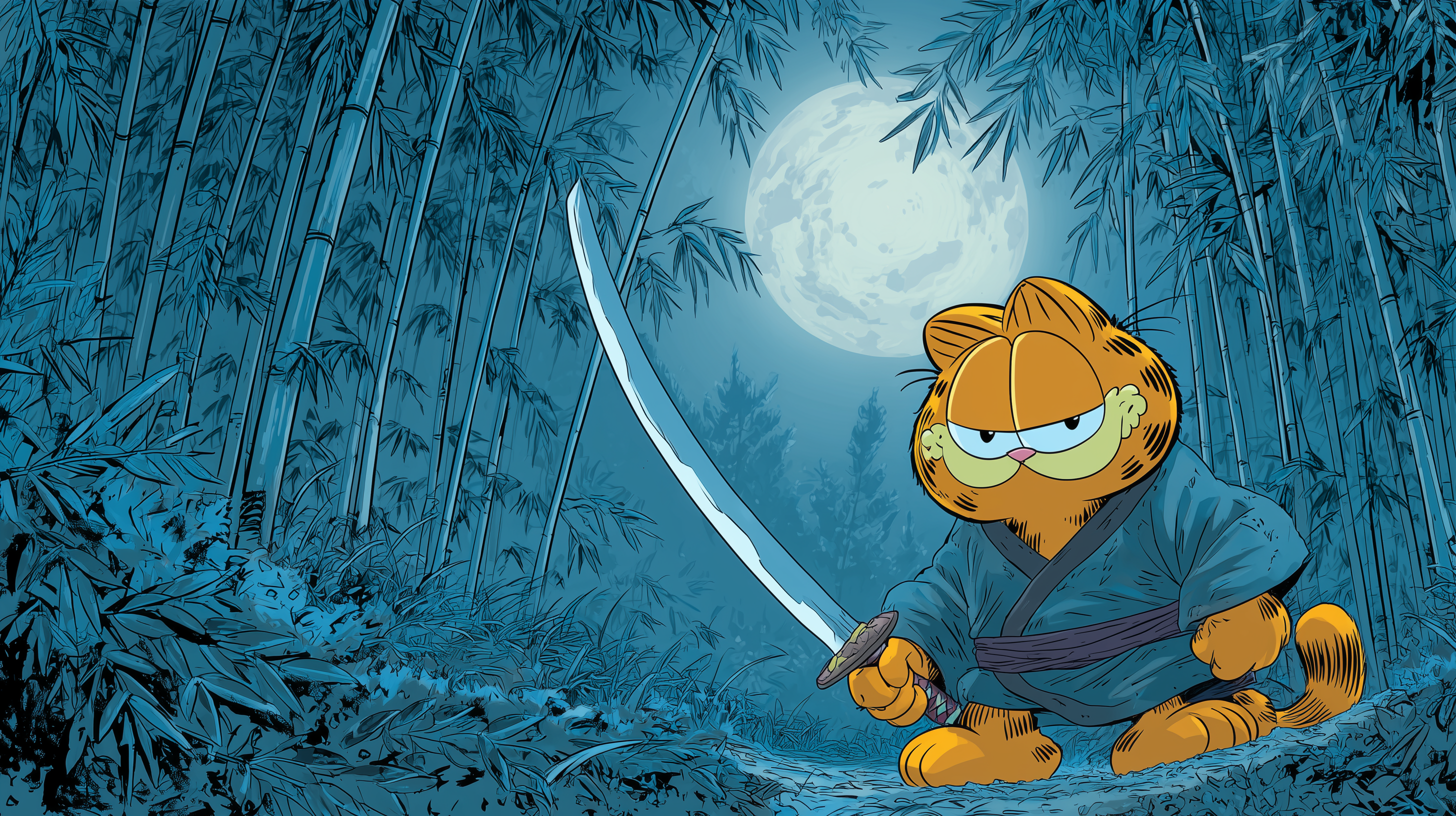 fond d'écran Garfield pc simple téléchargement gratuit