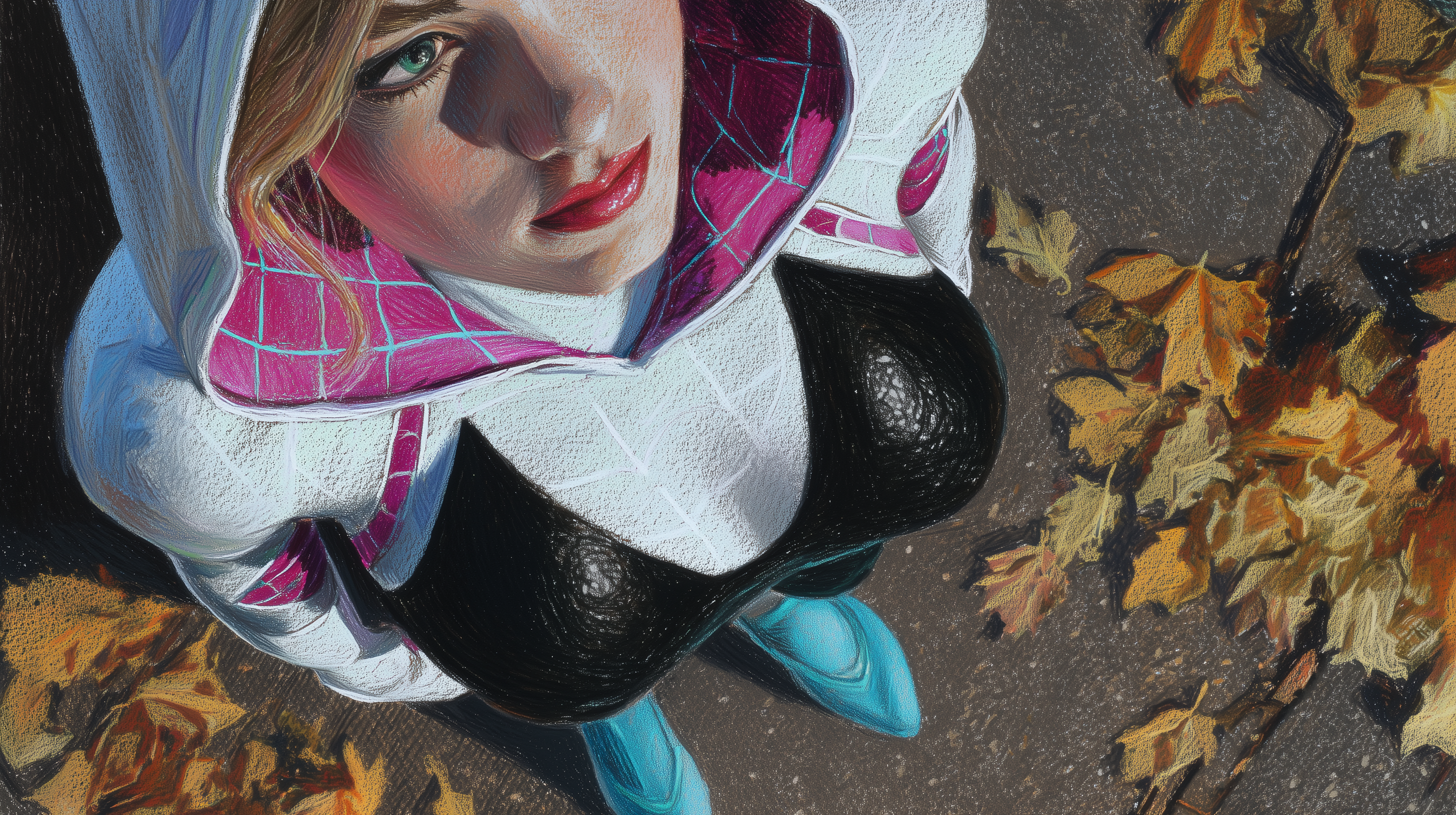 fond d'écran Gwen Stacy hd 1366x768 téléchargement gratuit