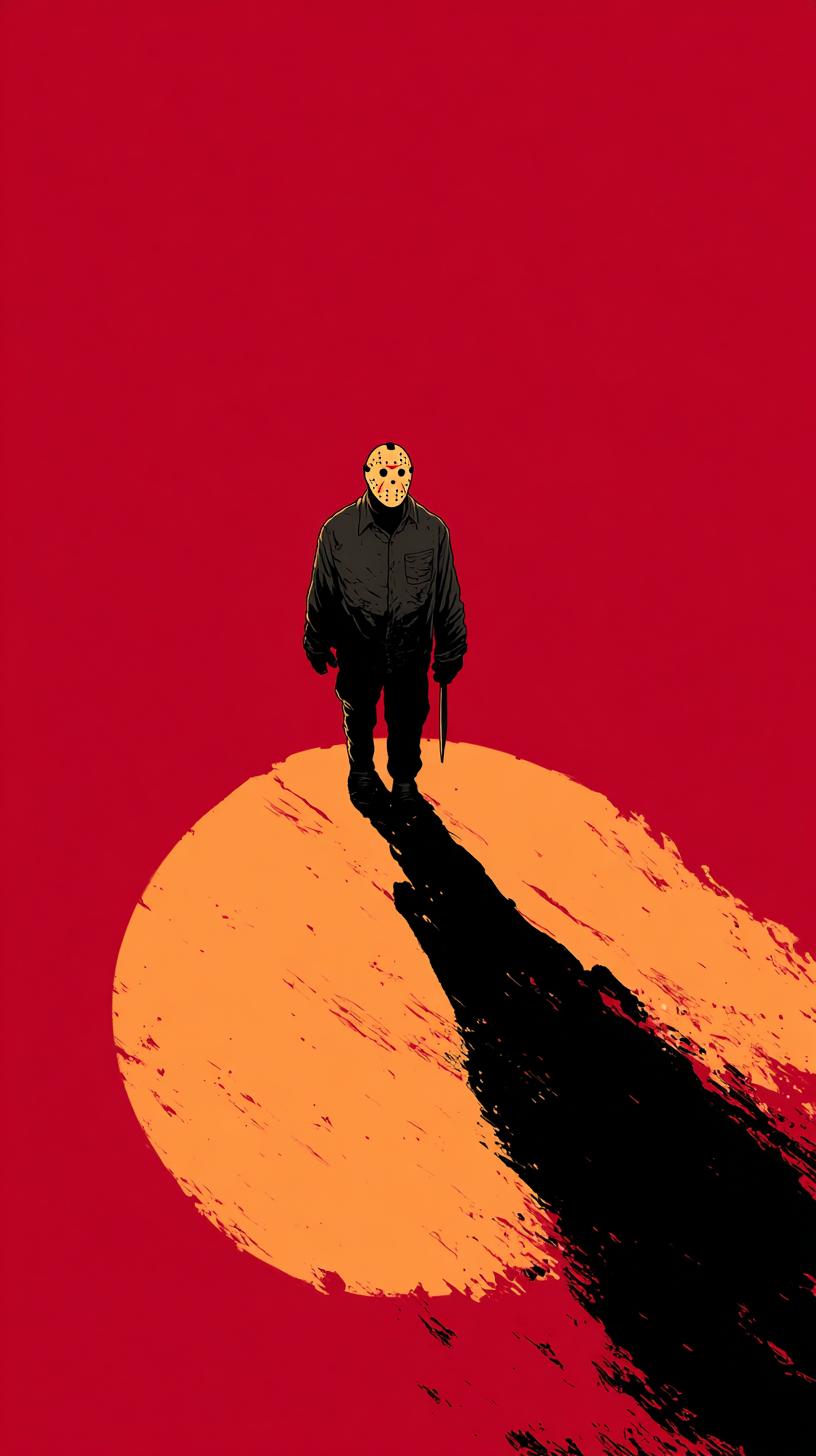 fond d'écran Jason Voorhees iphone 16 gratuit