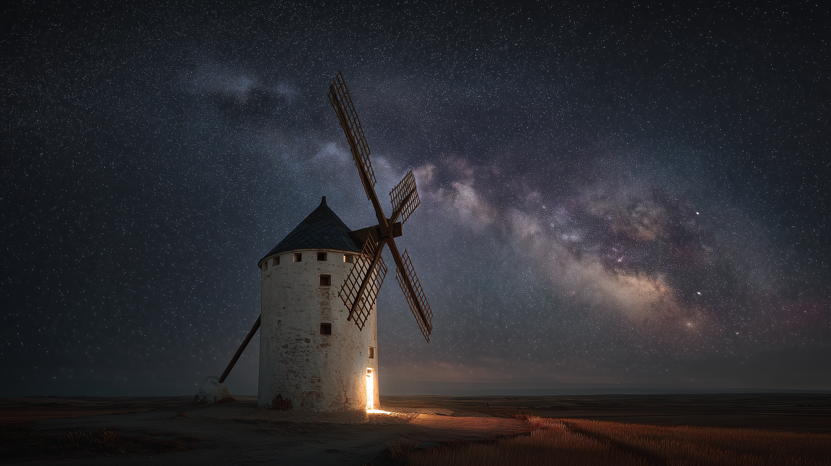 fond d'écran Moulin à vent windows 4k téléchargement gratuit
