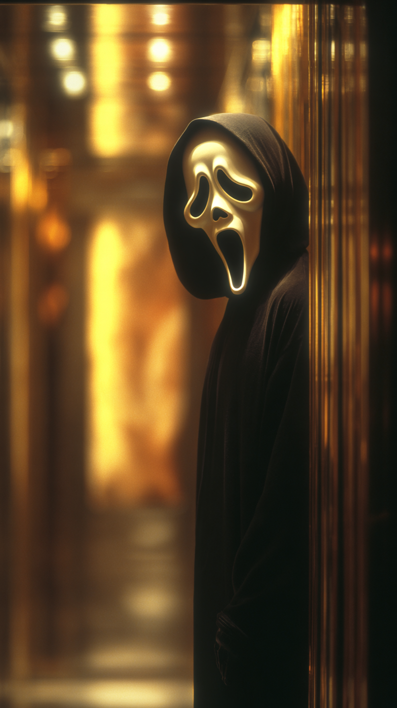 fond d'écran Ghostface téléphone Huawei gratuit