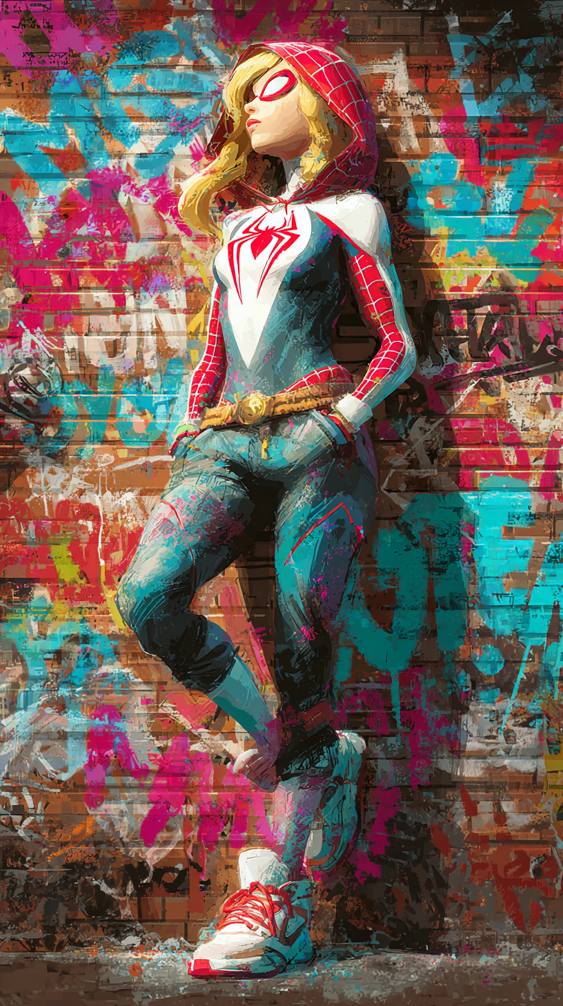 fond d'écran Gwen Stacy téléphone gratuit télécharger gratuit