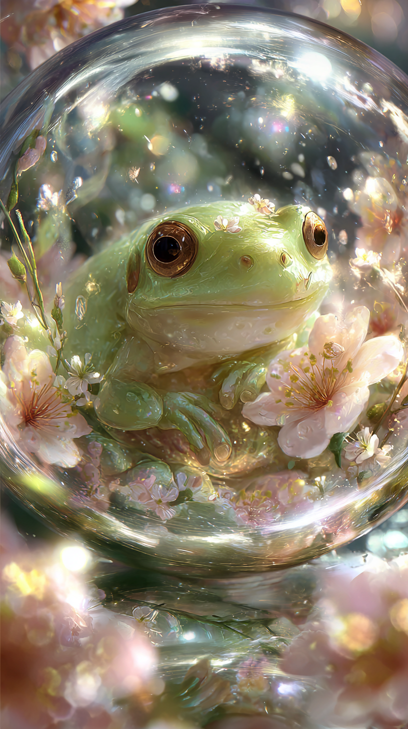 fond d'écran Grenouille android gratuit sans filigrane