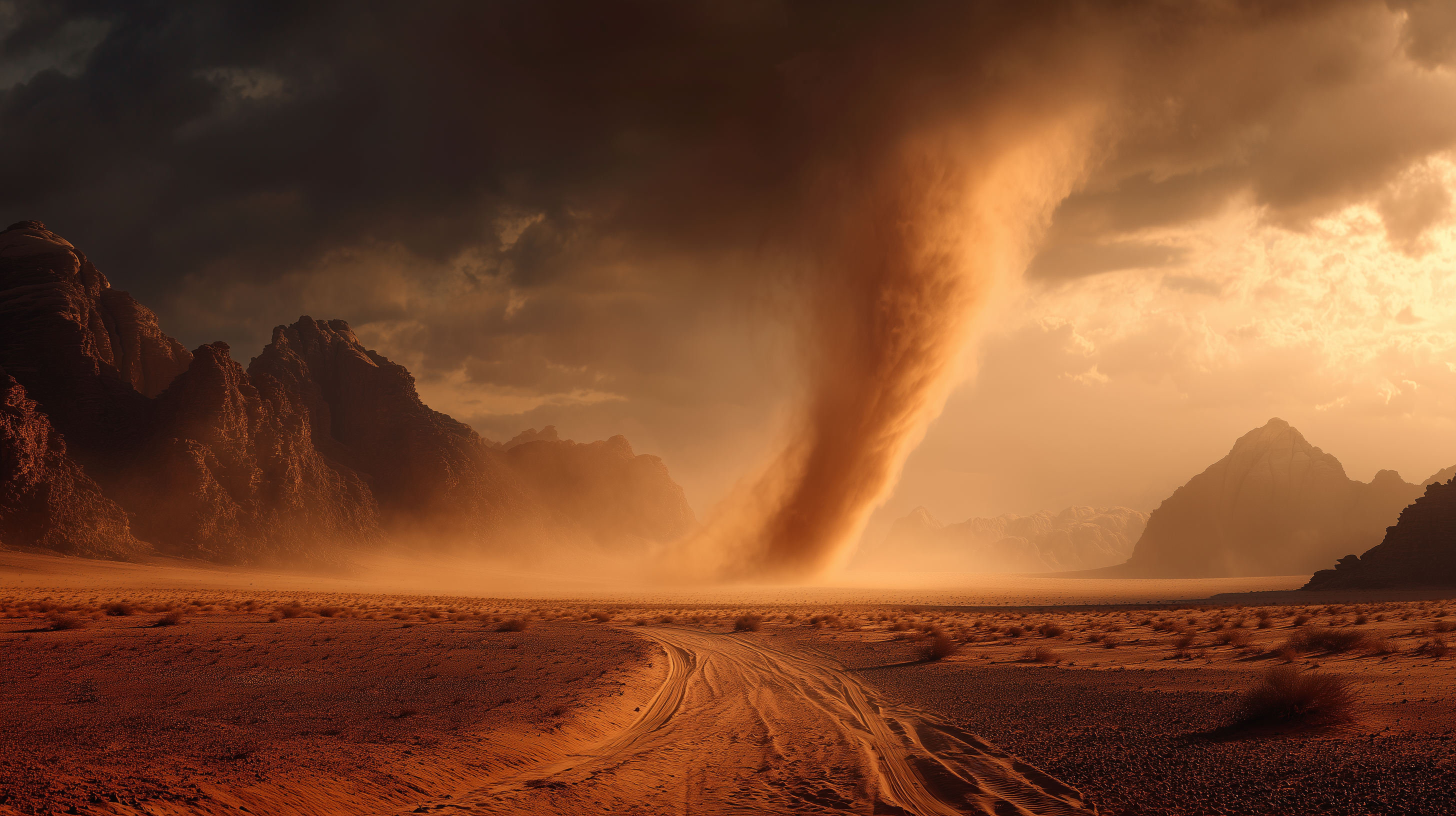 fond d'écran Tornade mac book téléchargement gratuit