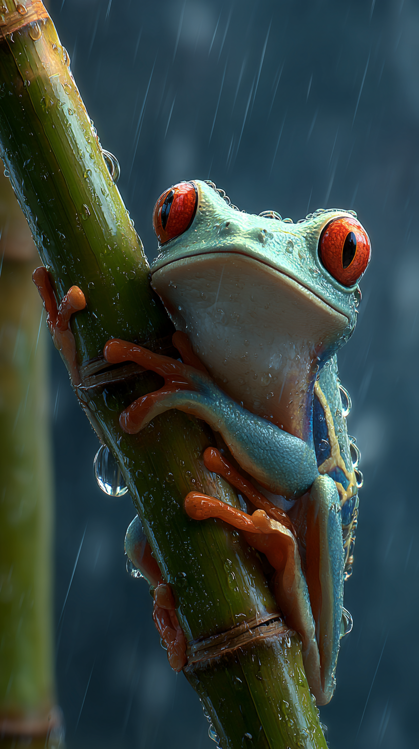 fond d'écran Grenouille téléphone Oppo gratuit