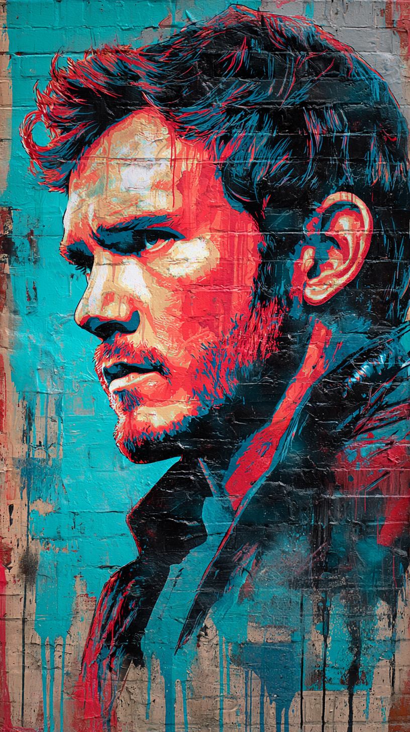 fond d'écran Star Lord iphone 15 pro télécharger gratuit