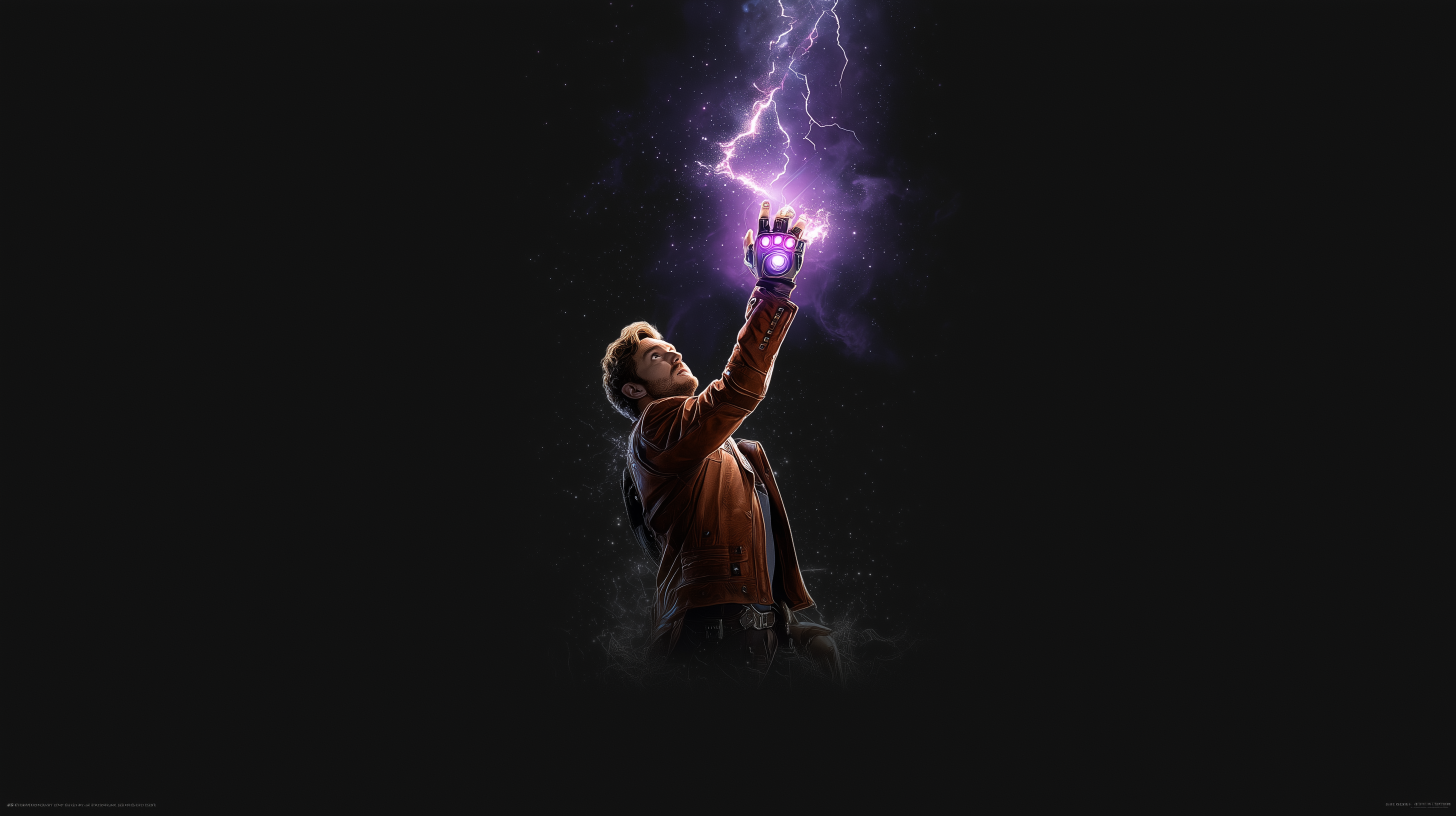 fond d'écran Star Lord pc mac téléchargement gratuit