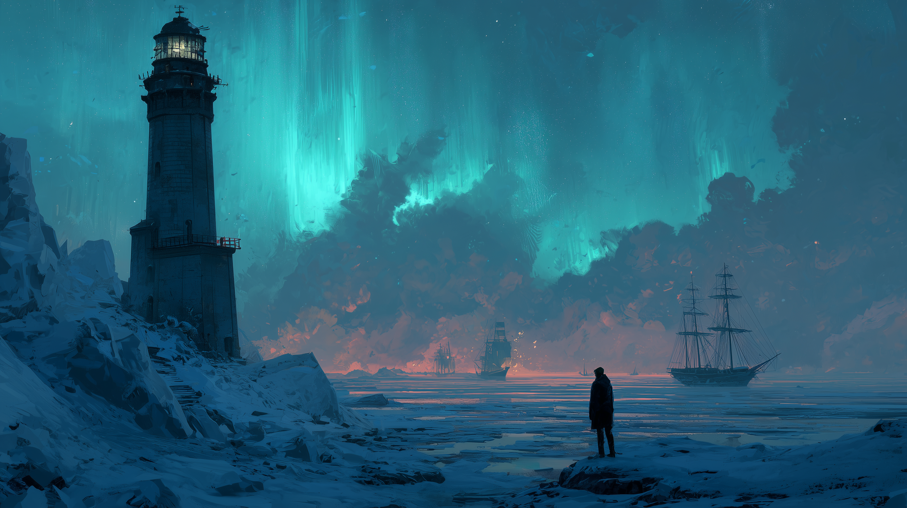 fond d'écran Phare 3000x2000 téléchargement gratuit