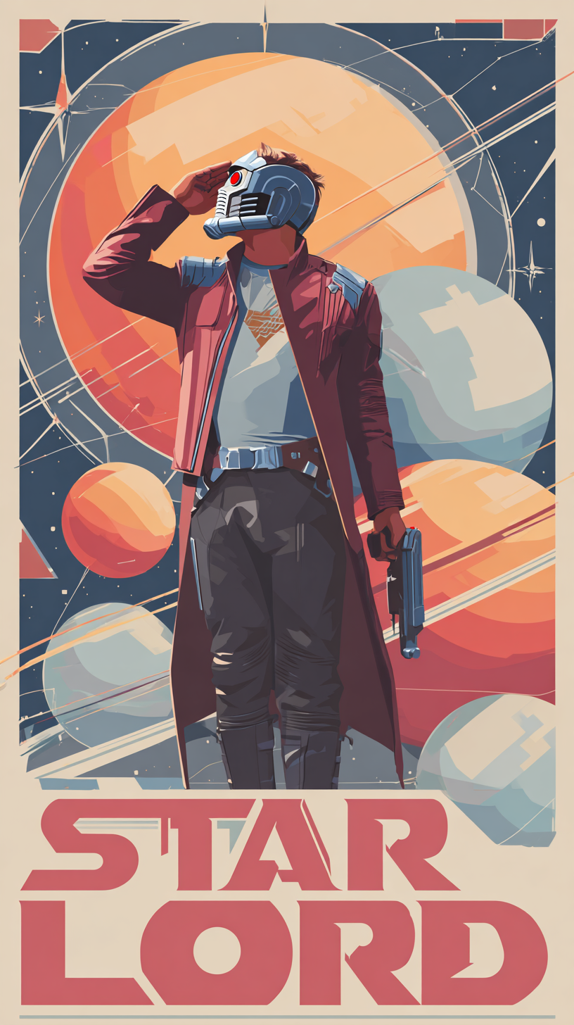 fond d'écran Star Lord téléphone gratuit