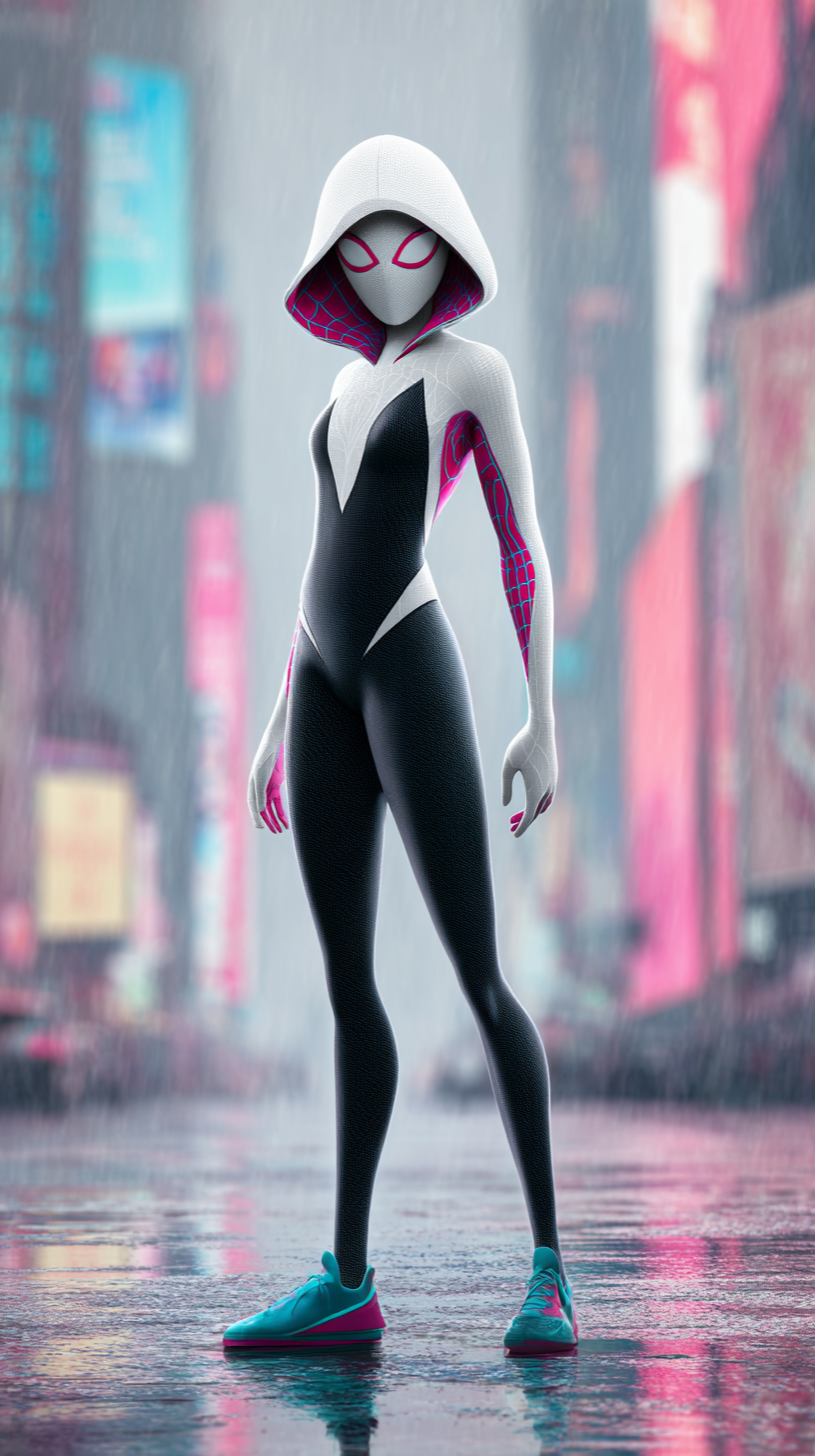 fond d'écran Gwen Stacy iphone 16 pro max télécharger gratuit
