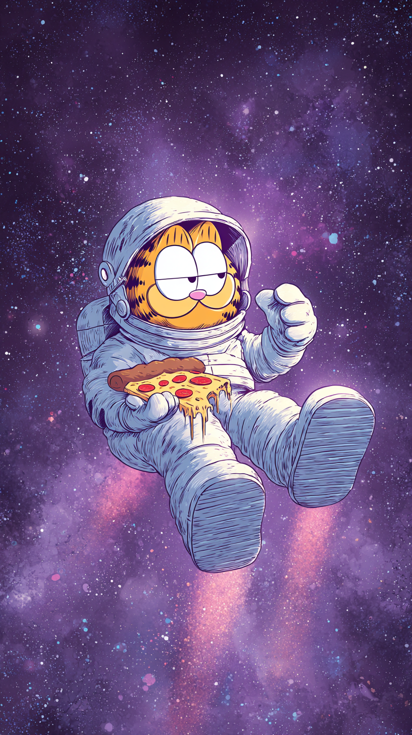 fond d'écran Garfield de téléphone gratuit