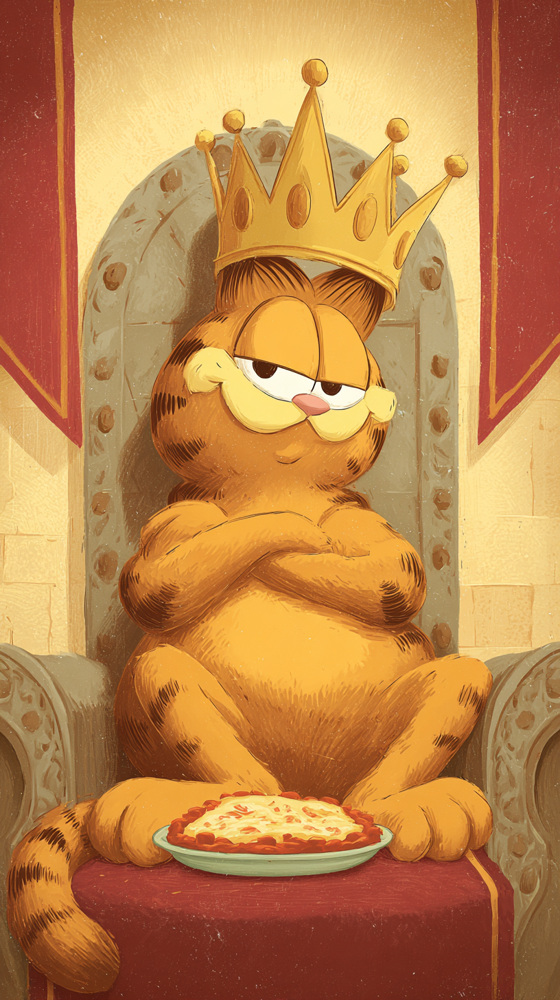 fond d'écran Garfield téléphone samsung gratuit