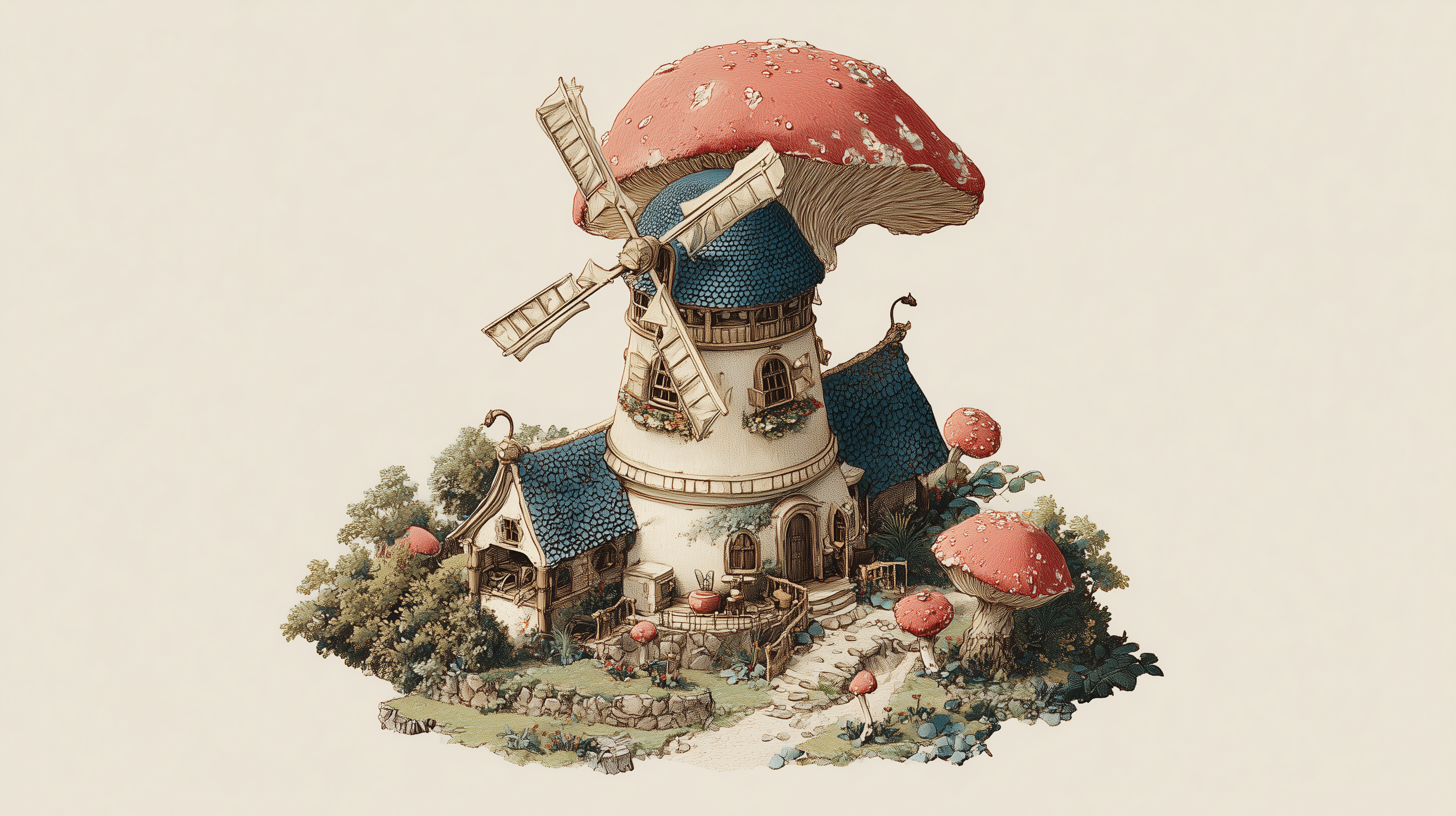 fond d'écran Moulin à vent 4k 1920x1080 téléchargement gratuit
