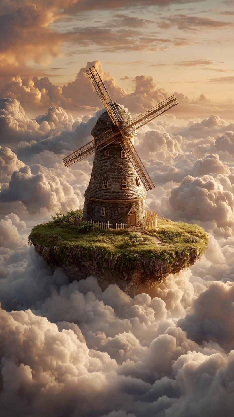 xiaomi fond d'écran Moulin à vent gratuit