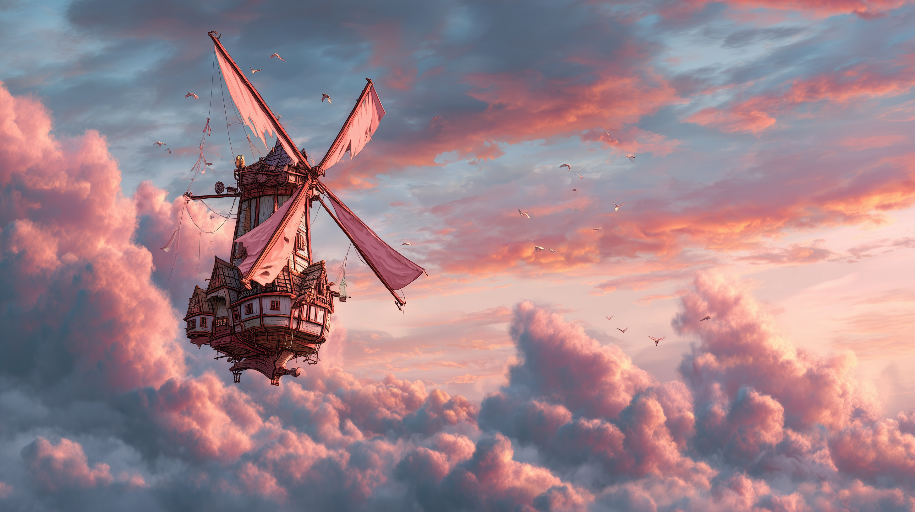 fond d'écran Moulin à vent mac os téléchargement gratuit