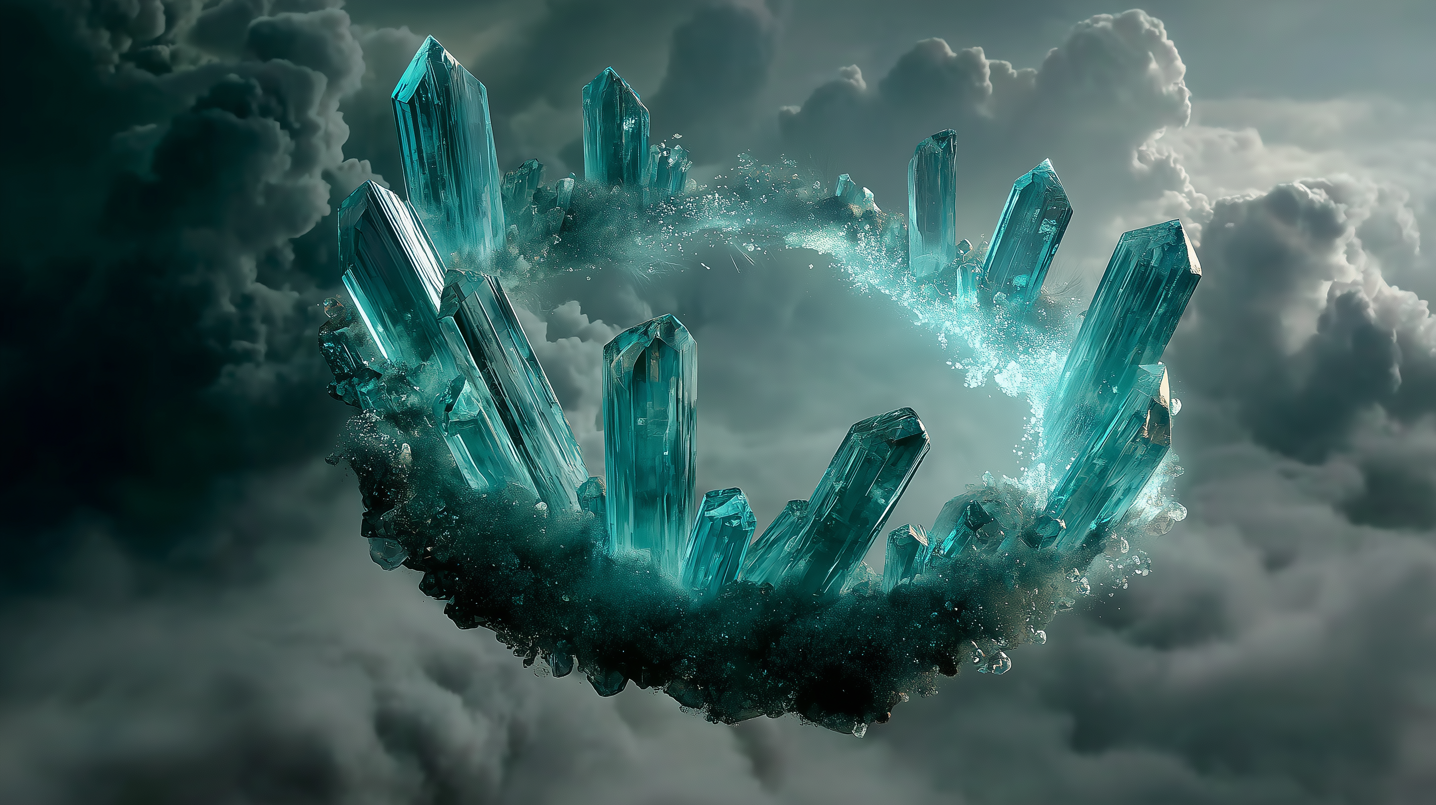 fond d'écran Cristal 1920x1080 téléchargement gratuit