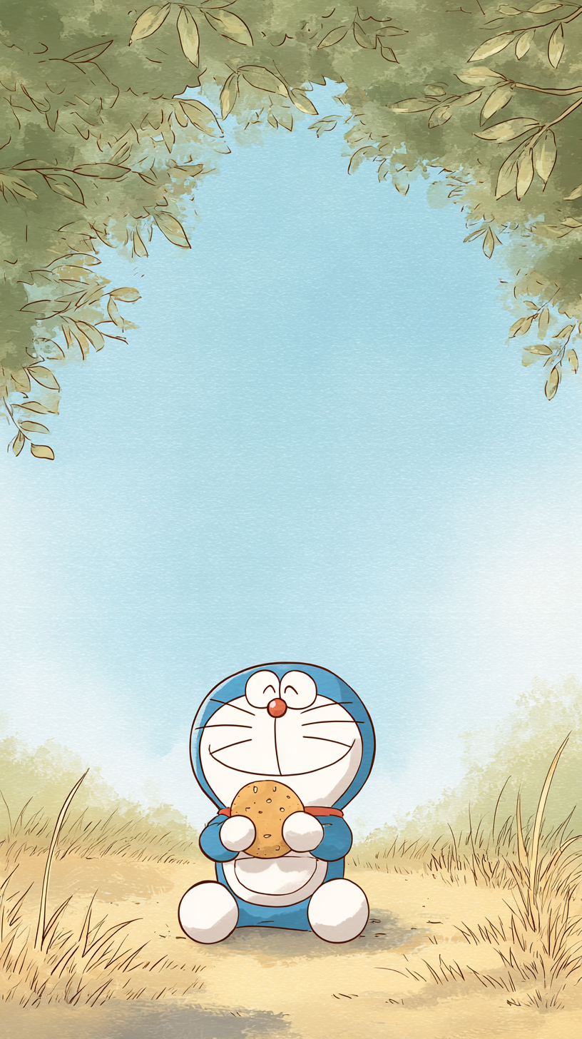 fond d'écran Doraemon téléphone OnePlus gratuit