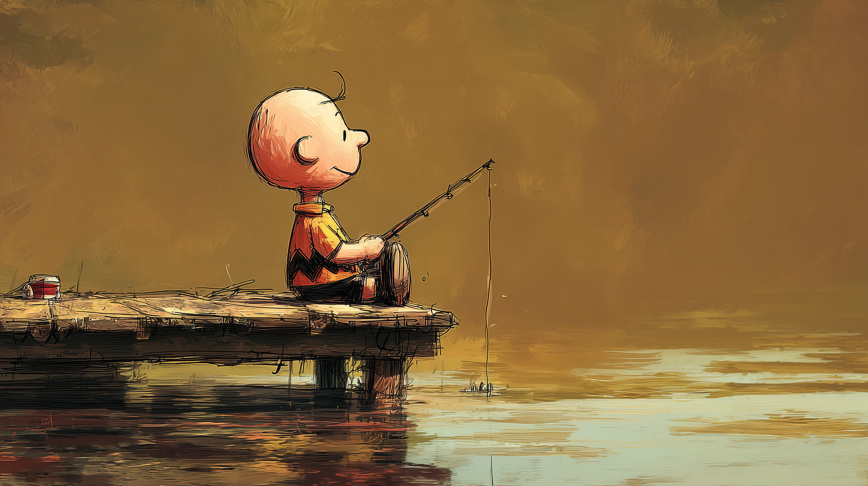 fond d'écran Charlie Brown 3840x1440 téléchargement gratuit
