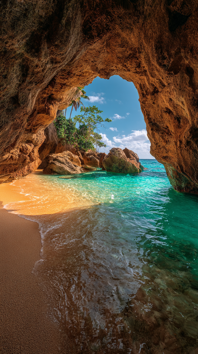 fond d'écran Grotte iphone ios gratuit