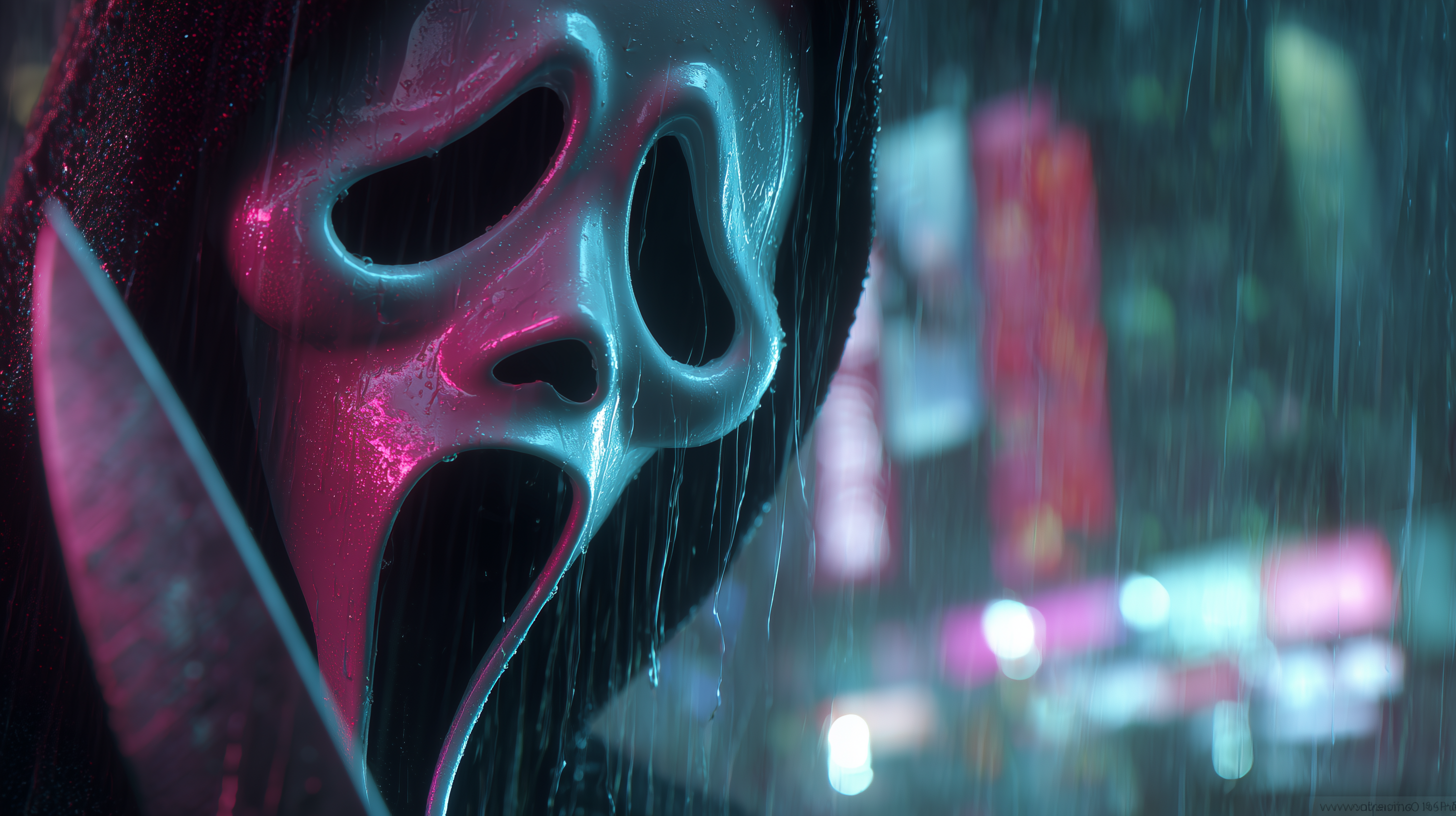 fond d'écran Ghostface 4k pc téléchargement gratuit