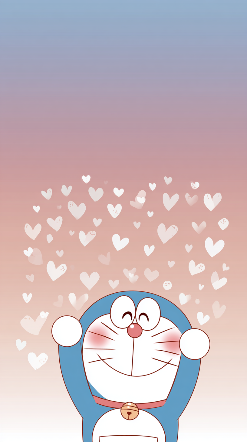fond d'écran Doraemon iphone 8 gratuit