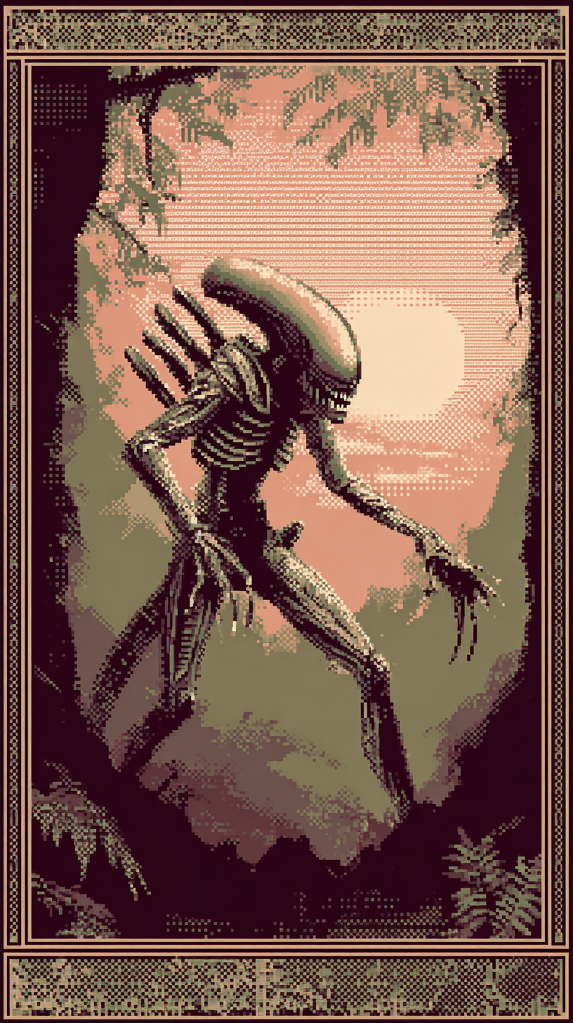 fond d'écran Xenomorph téléphone Sony télécharger gratuit