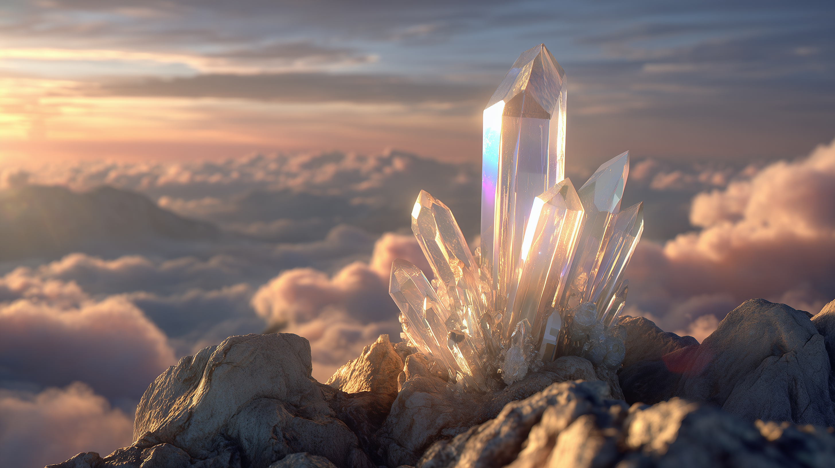 fond d'écran Cristal mac 4k téléchargement gratuit