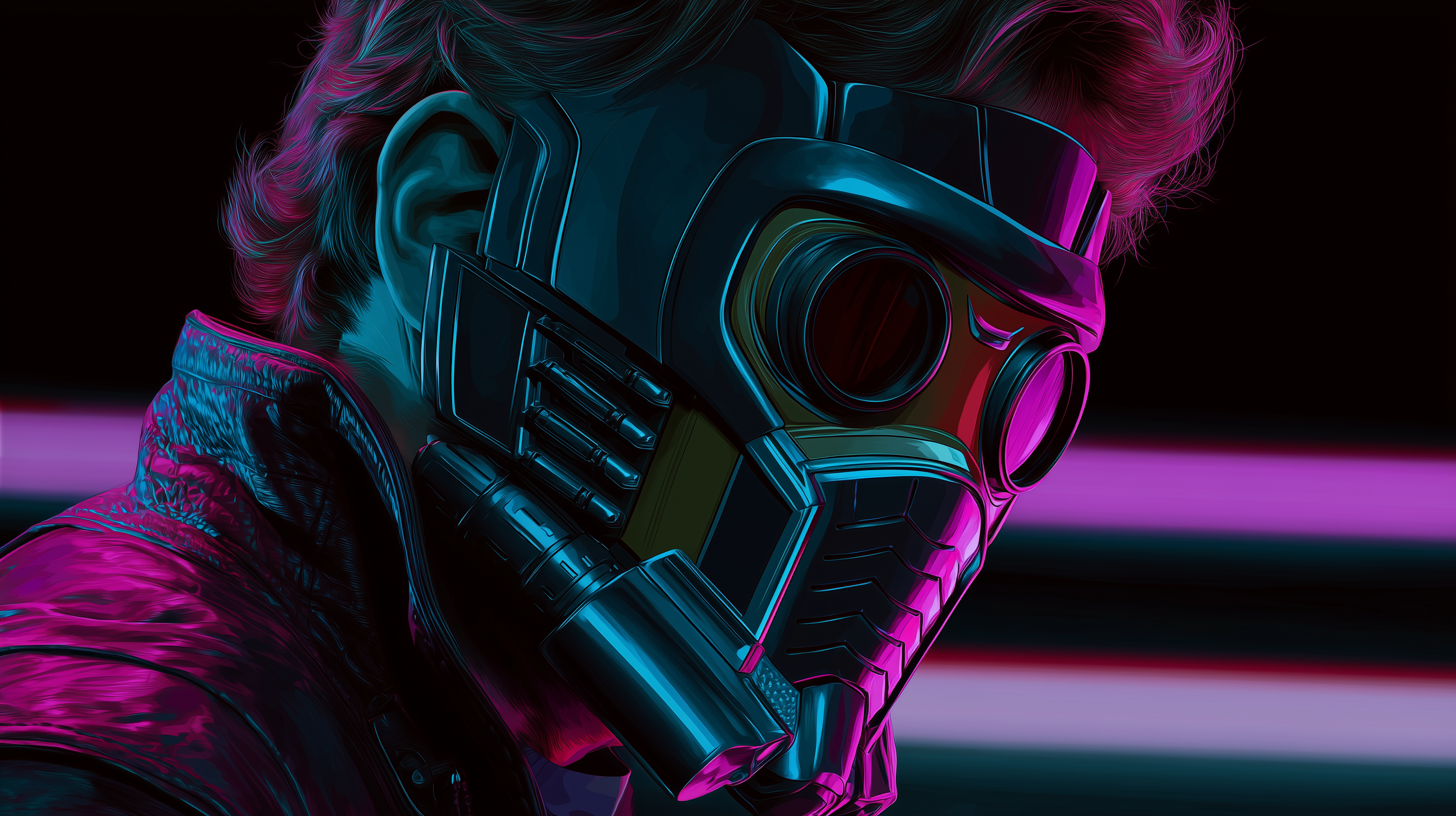 fond d'écran Star Lord 1440p 4k téléchargement gratuit
