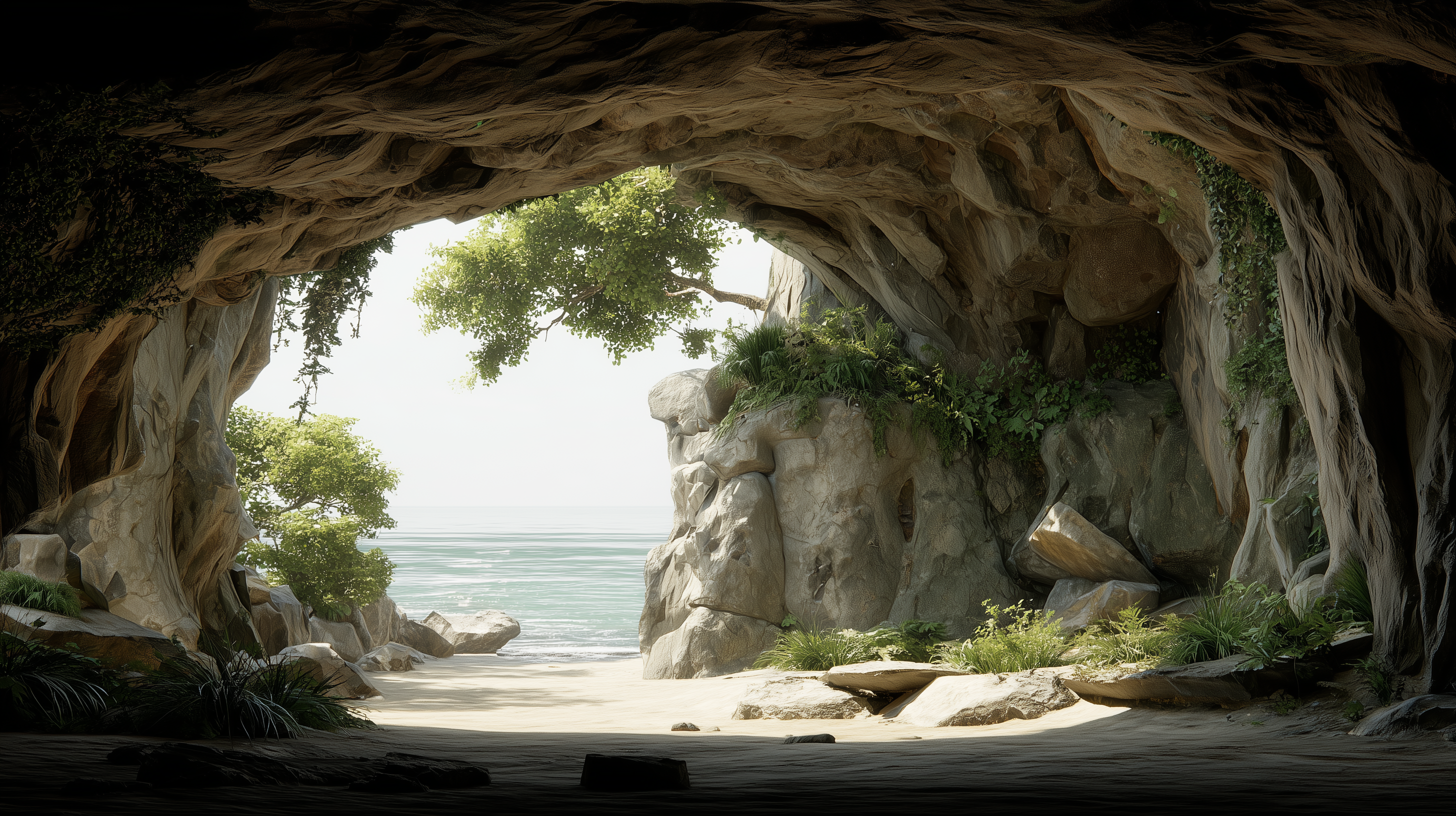fond d'écran Grotte 2560x1080 téléchargement gratuit