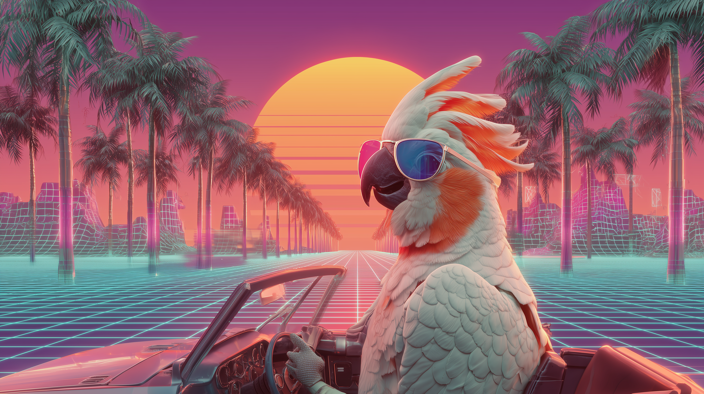 fond d'écran Perroquet 2560x1440 hd téléchargement gratuit