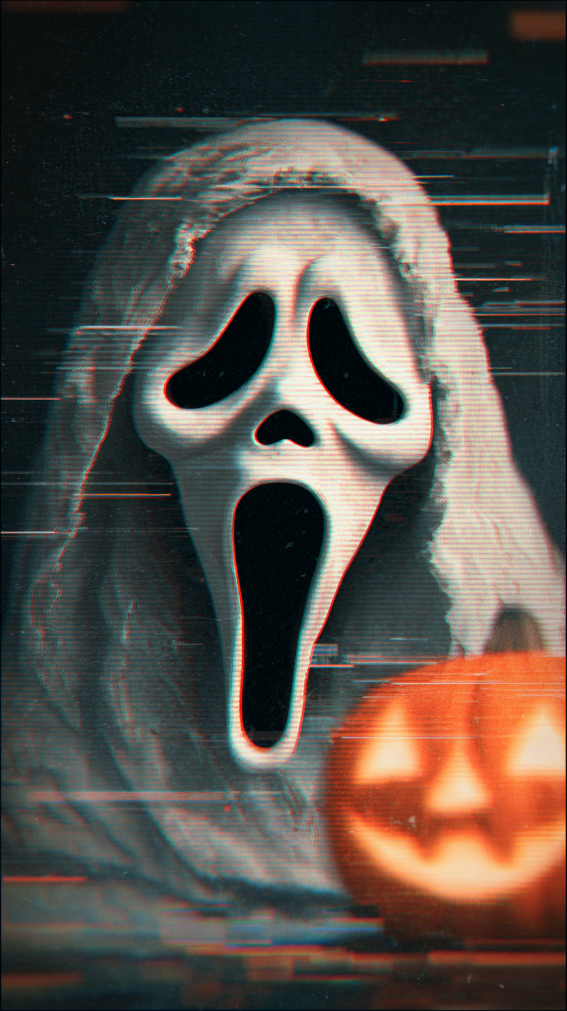 fond d'écran Ghostface iphone 15 pro max 4k gratuit