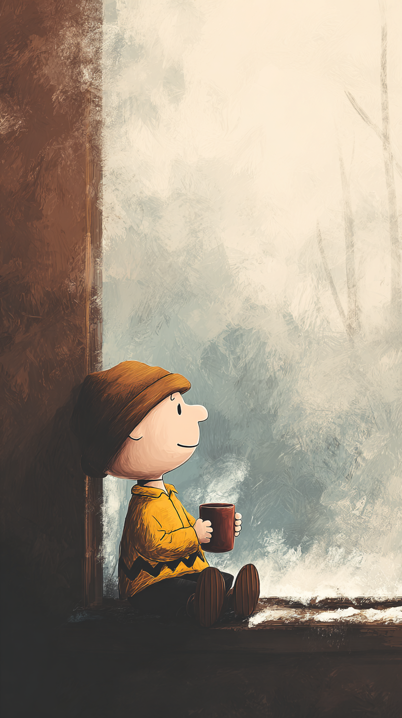 fond d'écran Charlie Brown iphone xr gratuit