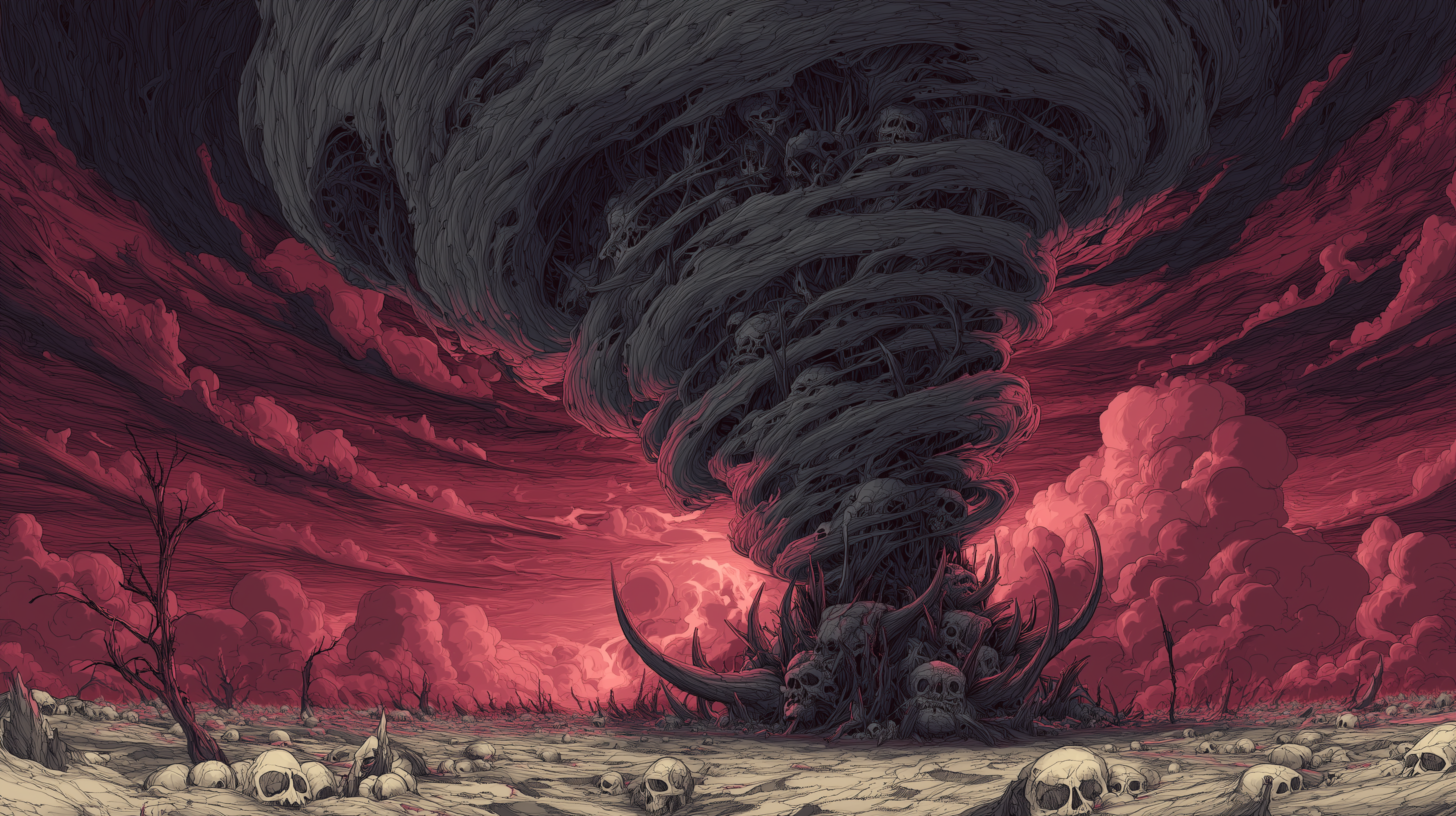 fond d'écran Tornade mac 1920x1080 téléchargement gratuit