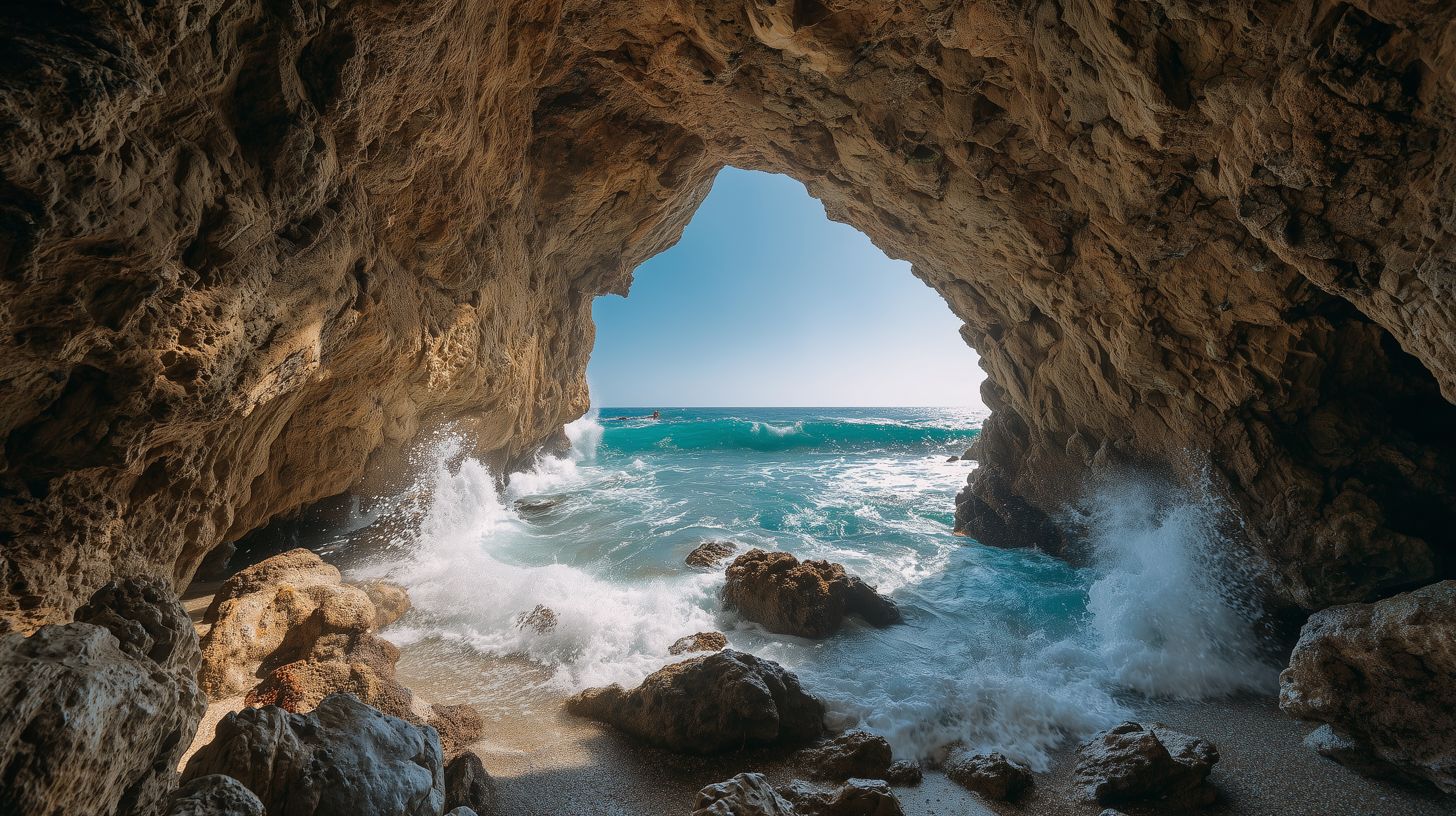 fond d'écran Grotte windows xp téléchargement gratuit