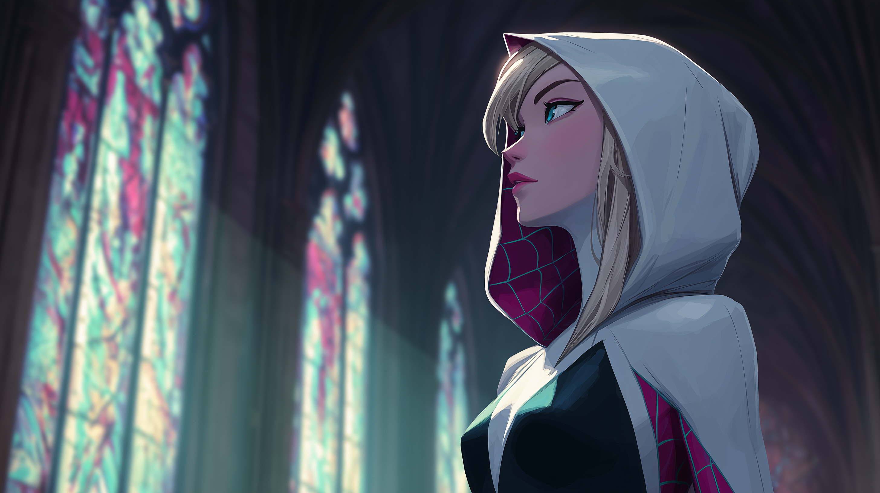 fond d'écran Gwen Stacy 1920x1080 téléchargement gratuit