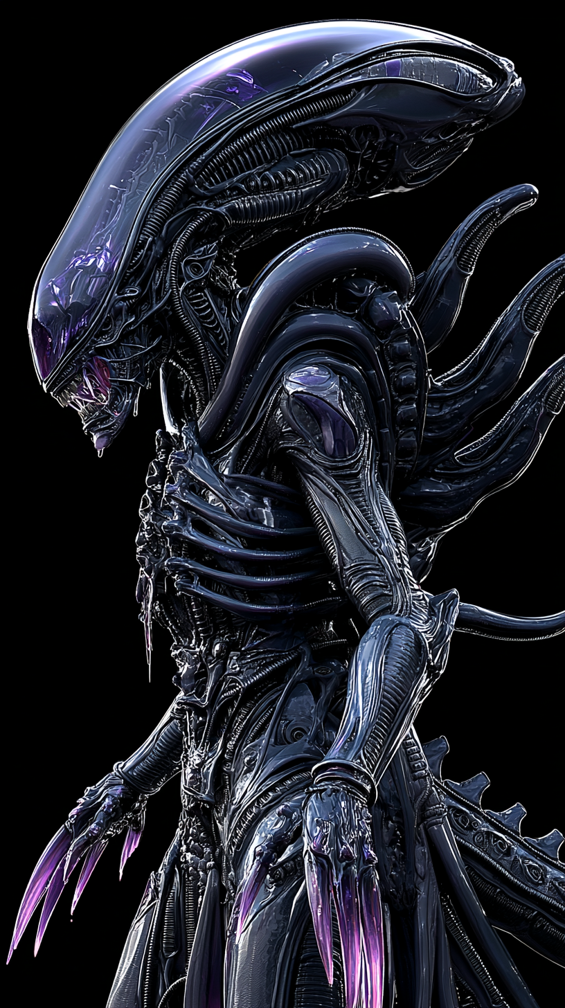 fond d'écran Xenomorph iphone 4k télécharger gratuit