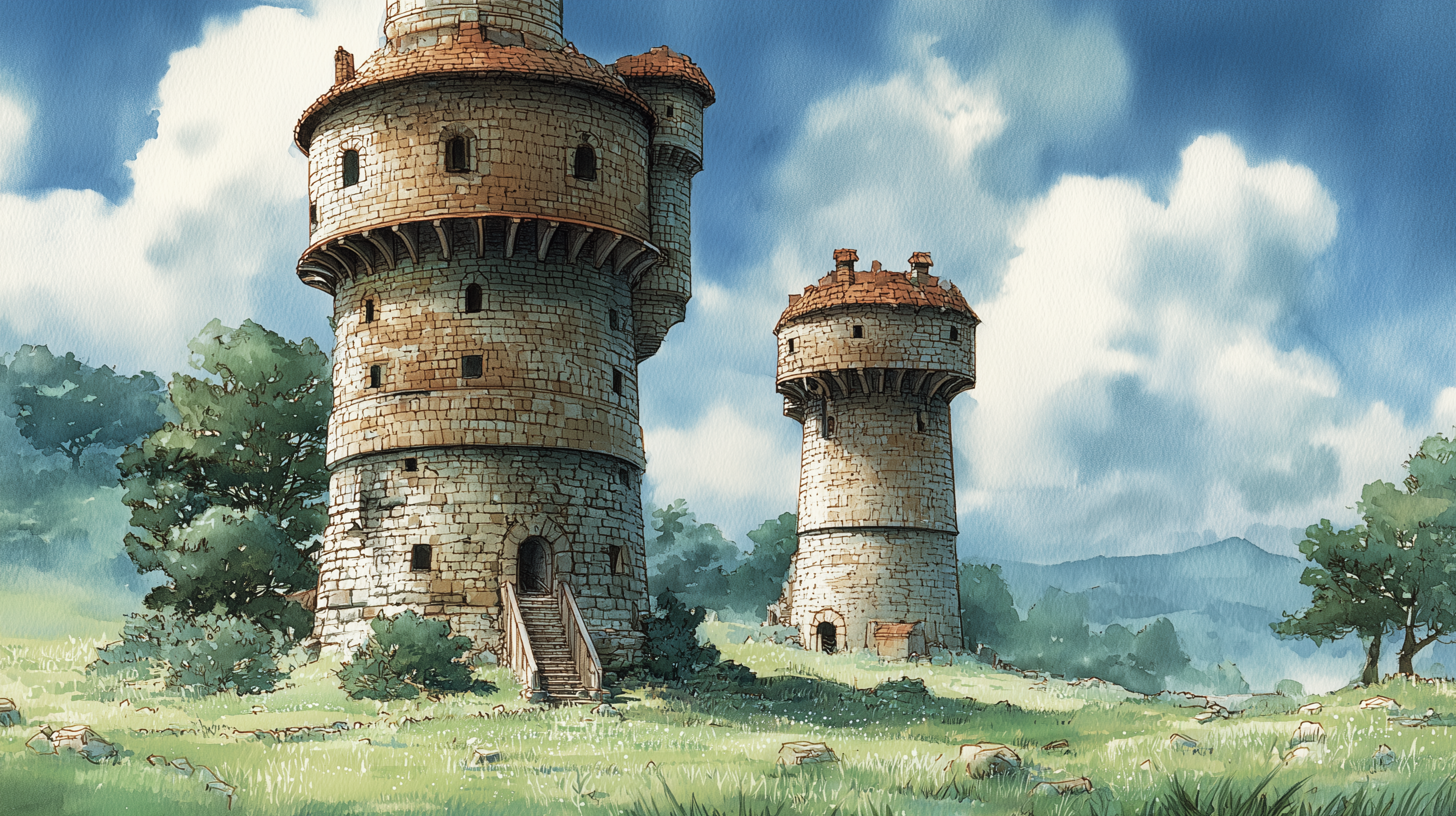 fond d'écran Château pc dell téléchargement gratuit