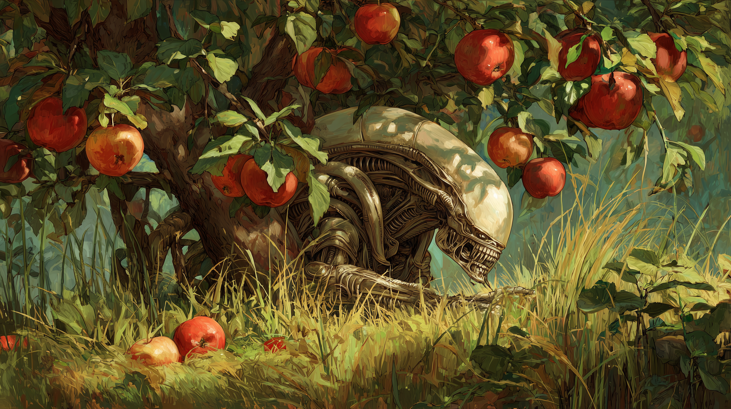 hp fond d'écran Xenomorph téléchargement gratuit