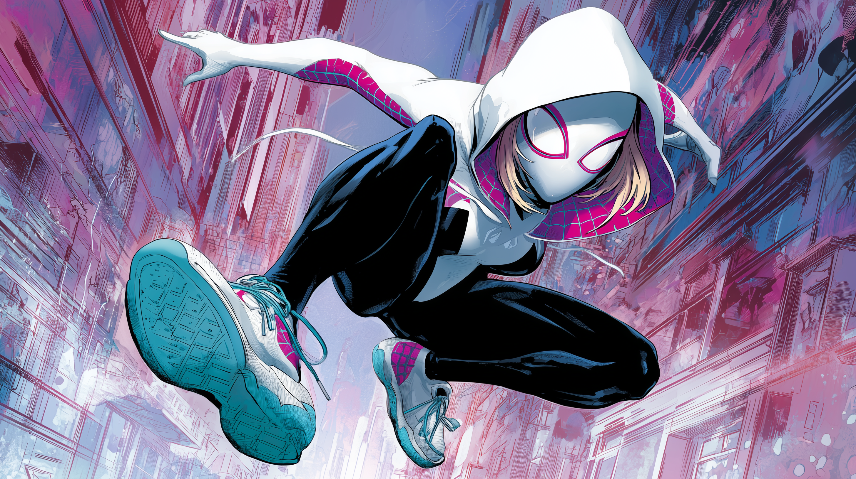 fond d'écran Gwen Stacy 1280x800 téléchargement gratuit