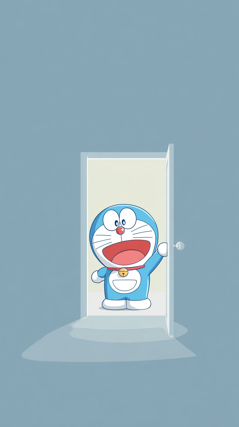 fond d'écran Doraemon téléphone Realme gratuit