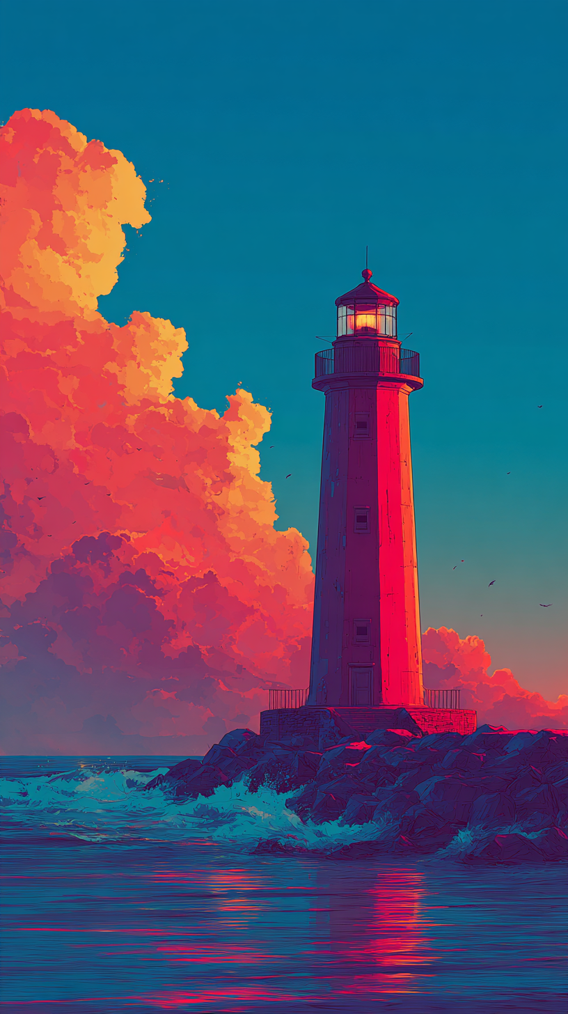 fond d'écran Phare android gratuit sans filigrane