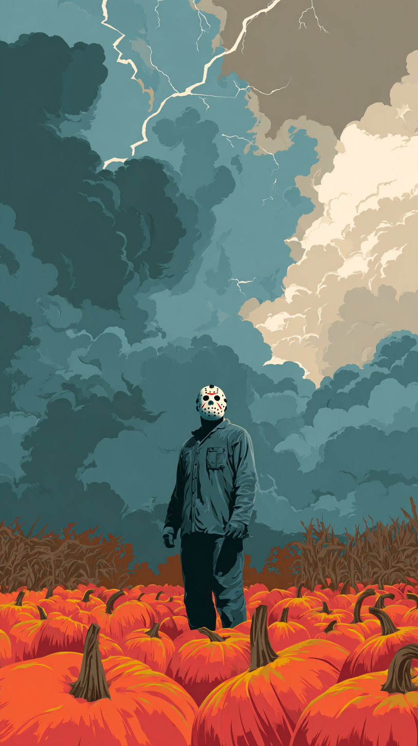 fond d'écran Jason Voorhees iphone original télécharger gratuit