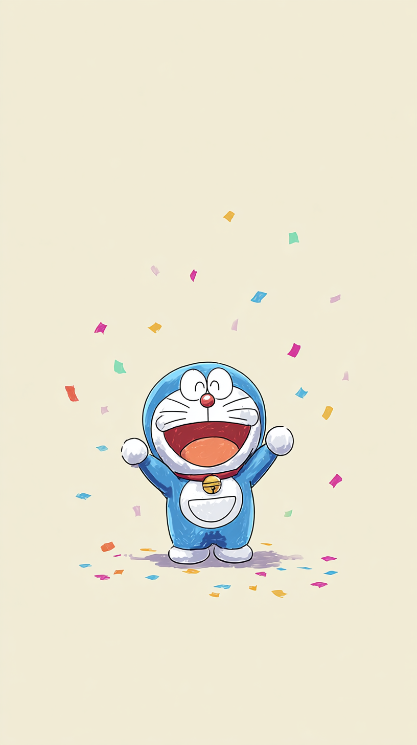 fond d'écran Doraemon iphone 4k télécharger gratuit